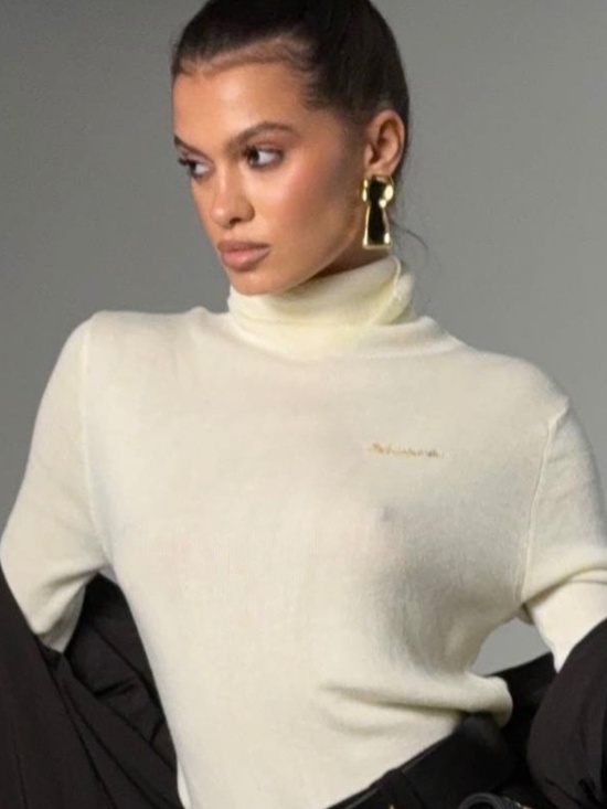 Schiaparelli Sweaters - Schiaparelli Stretch Turtleneck